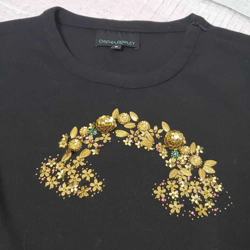 Kid’s Cynthia Rowley Cropped Beaded Top